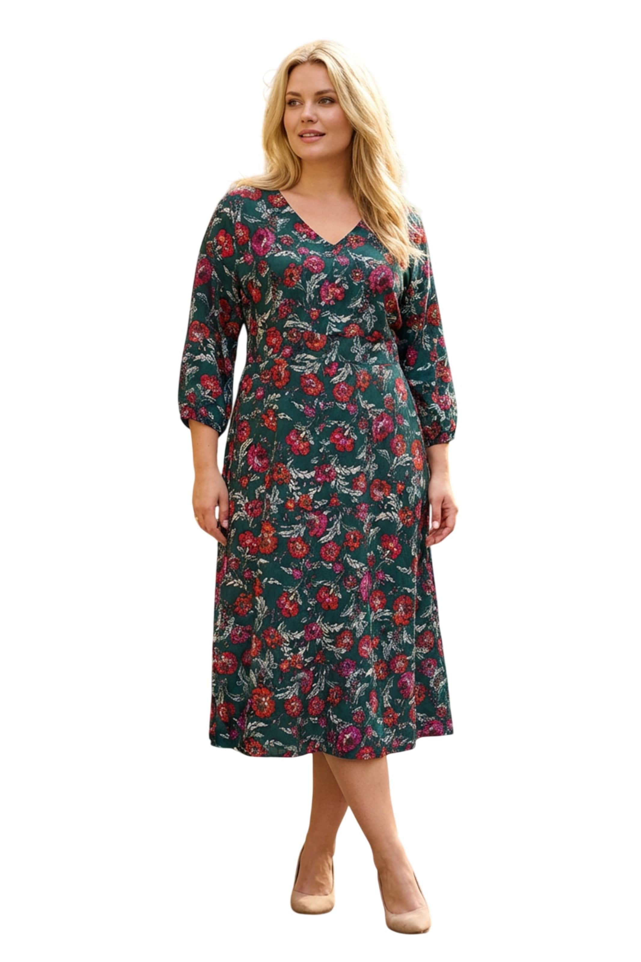 Stil Diva Jurk in Groen: voorkant