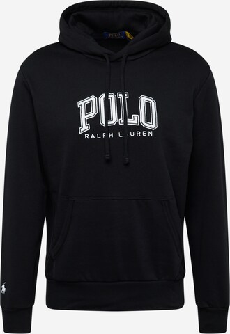 Polo Ralph Lauren Sweatshirt in Zwart: voorkant