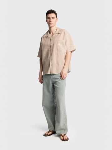 Fit confort Chemise Giesto en beige