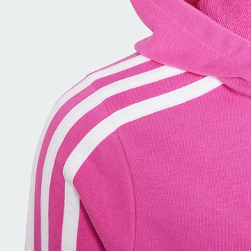 ADIDAS SPORTSWEAR Athletic Zip-Up Hoodie 'Essentials' in Pink