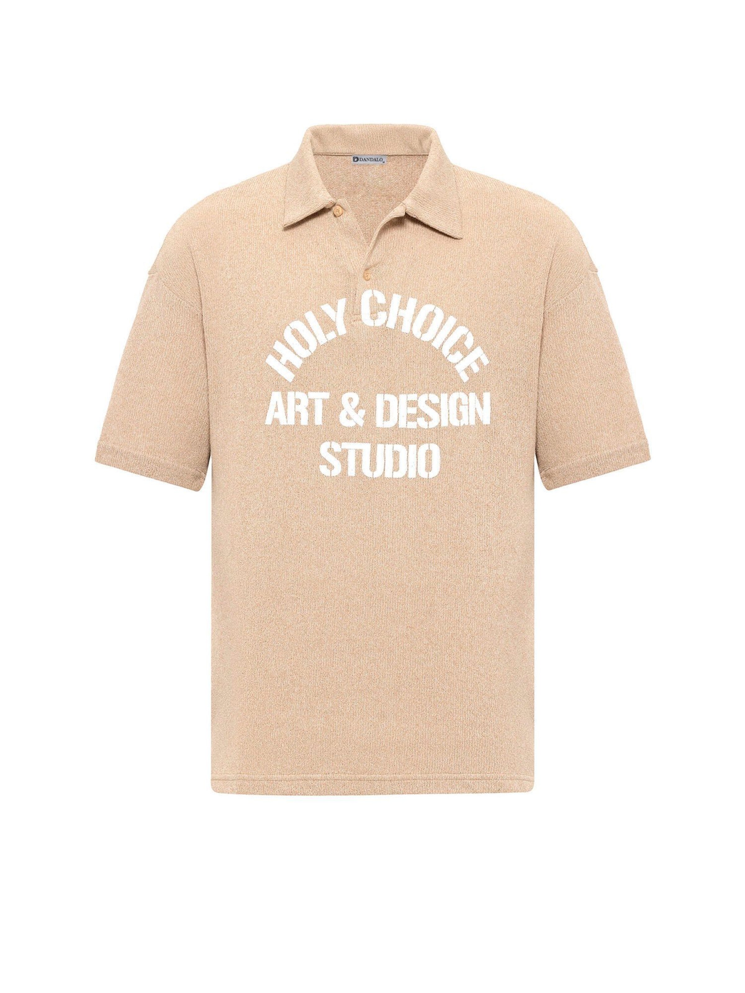 Dandalo Tričko - Béžová: predná strana