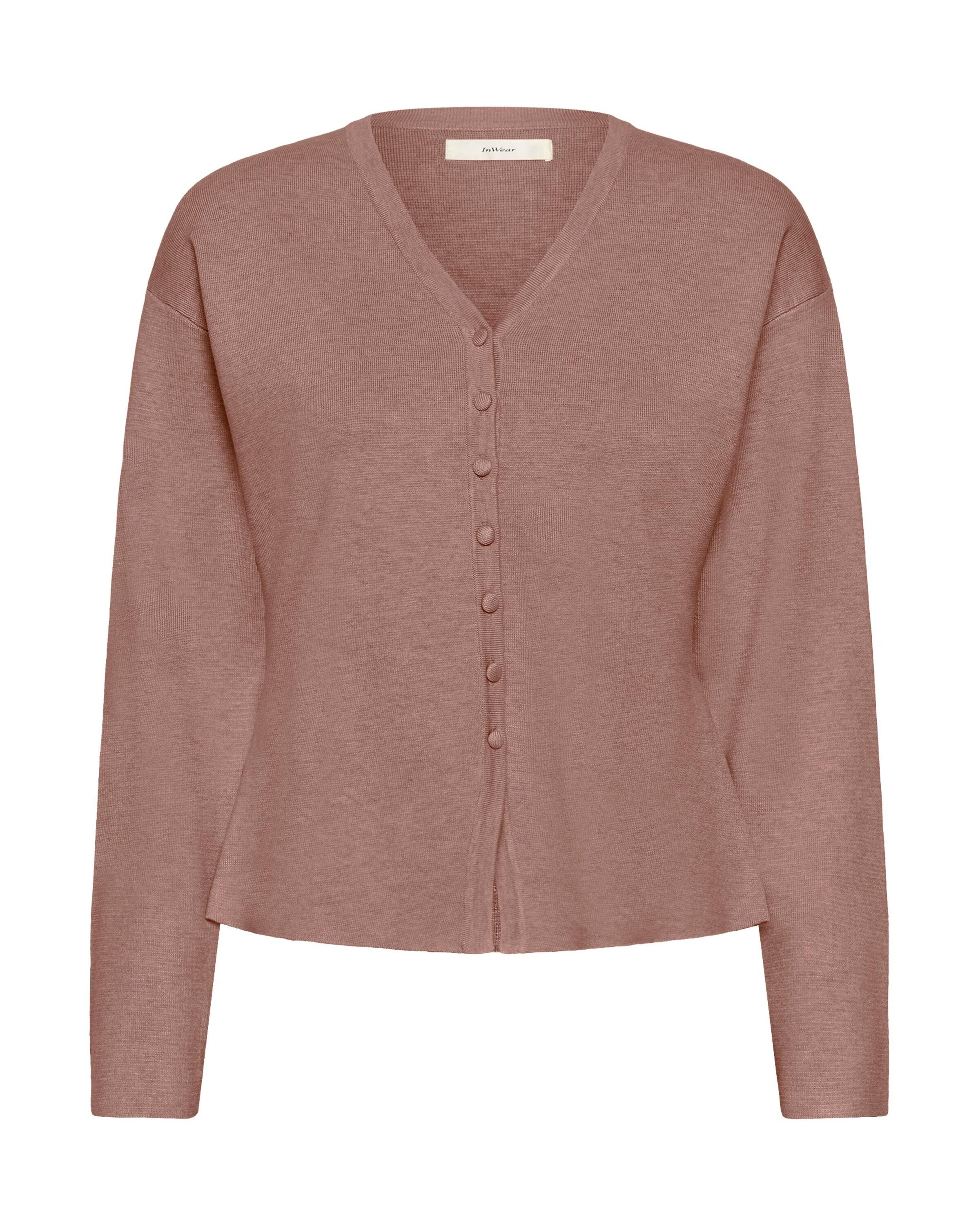 InWear Knit cardigan 'Yenah' in Purple: front