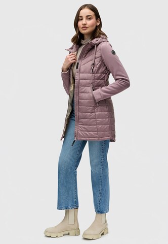 Manteau d’hiver 'Lucinda' Ragwear en violet
