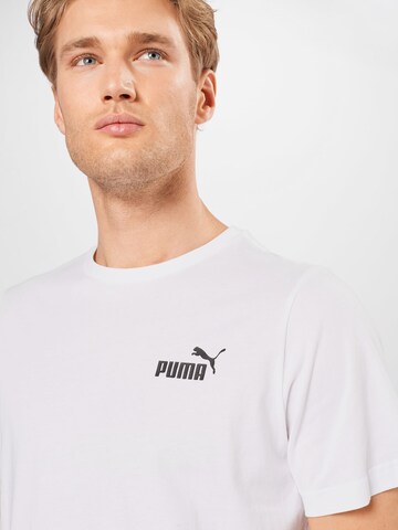 PUMA Funkční tričko 'Essentials' – bílá