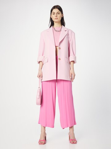 Wide leg Pantaloni 'MARRAKECH' di ICHI in rosa