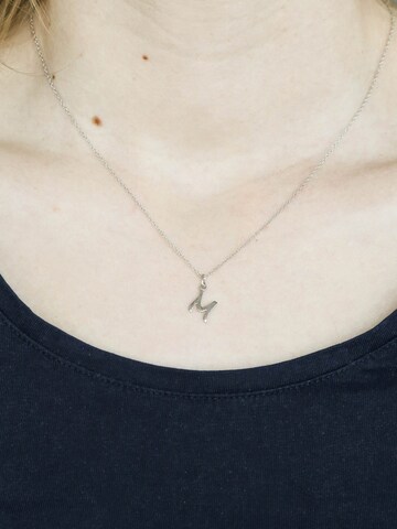 Lucardi Pendant in Silver: front