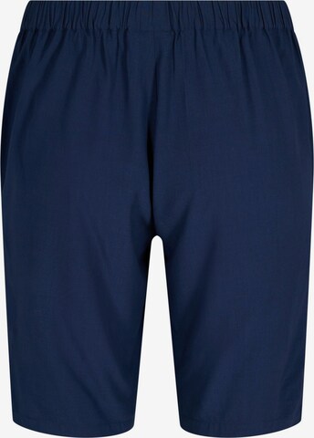 Zizzi Regular Hose 'Sula' in Blau