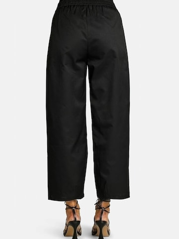 Regular Pantalon ' TAPPY ' Liberte Essentiel en noir