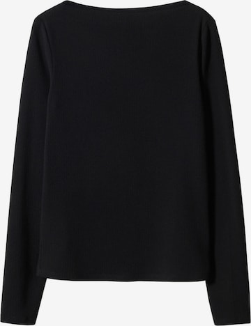 MANGO Shirt 'LILOBAR' in Schwarz: predná strana