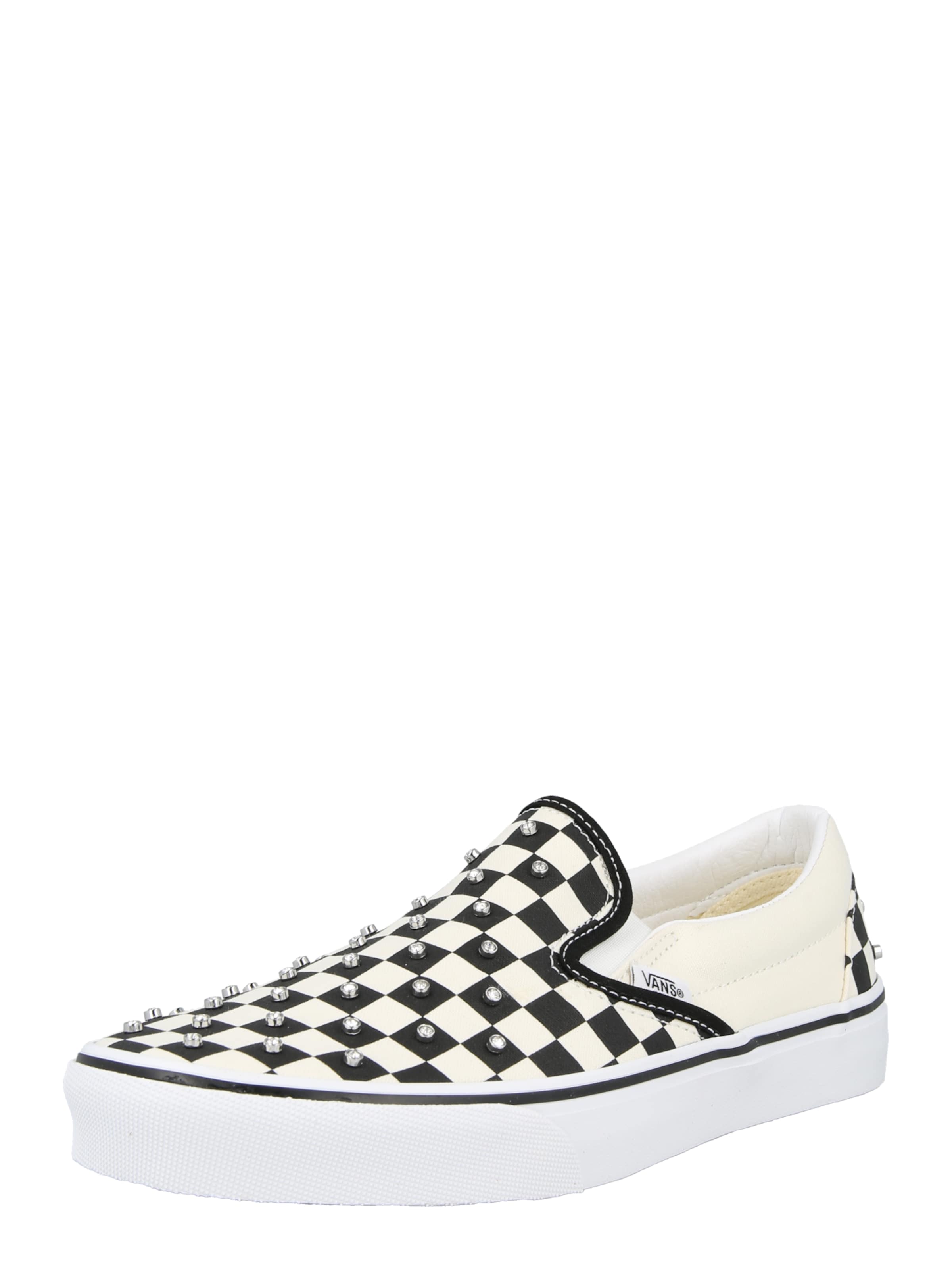 VANS Slip on -tennarit värissä musta: etupuoli