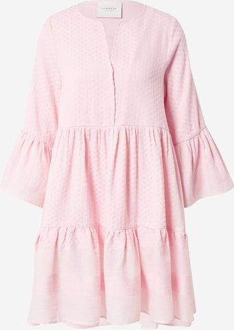 Summery Copenhagen Платье-рубашка 'Julia' в Ярко-розовый: спереди