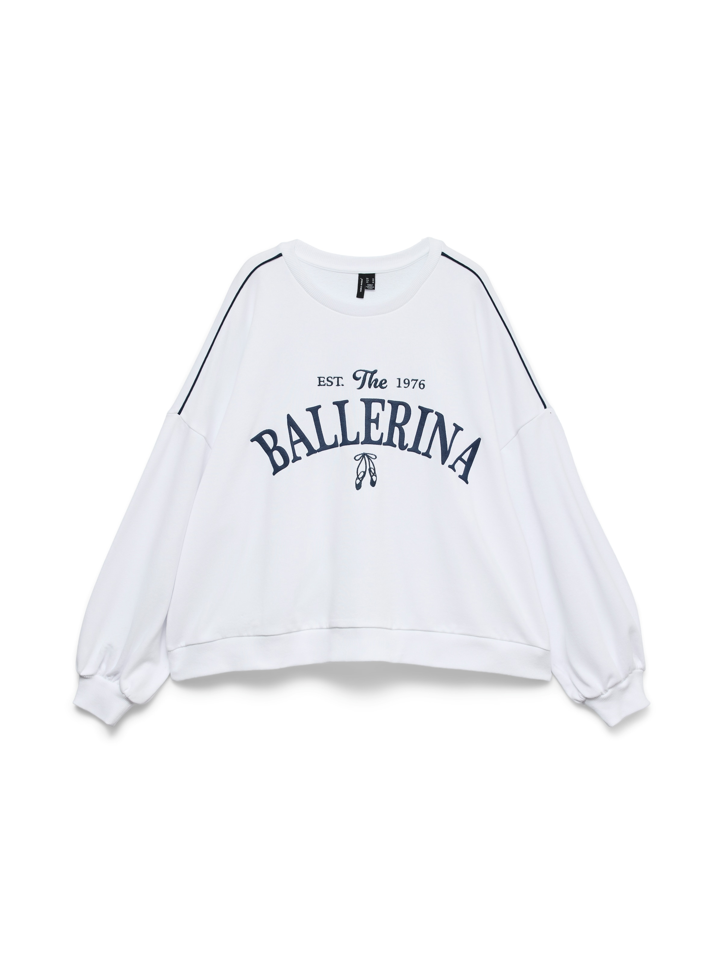 VERO MODA Sweatshirt 'VMJAMIE' in Weiß: Vorderseite