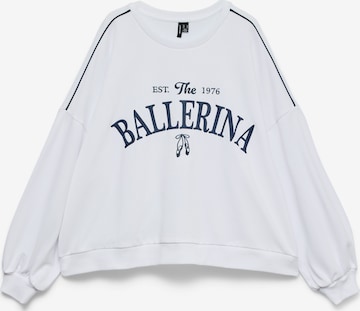 VERO MODA - Sudadera 'VMJAMIE' en blanco: frente