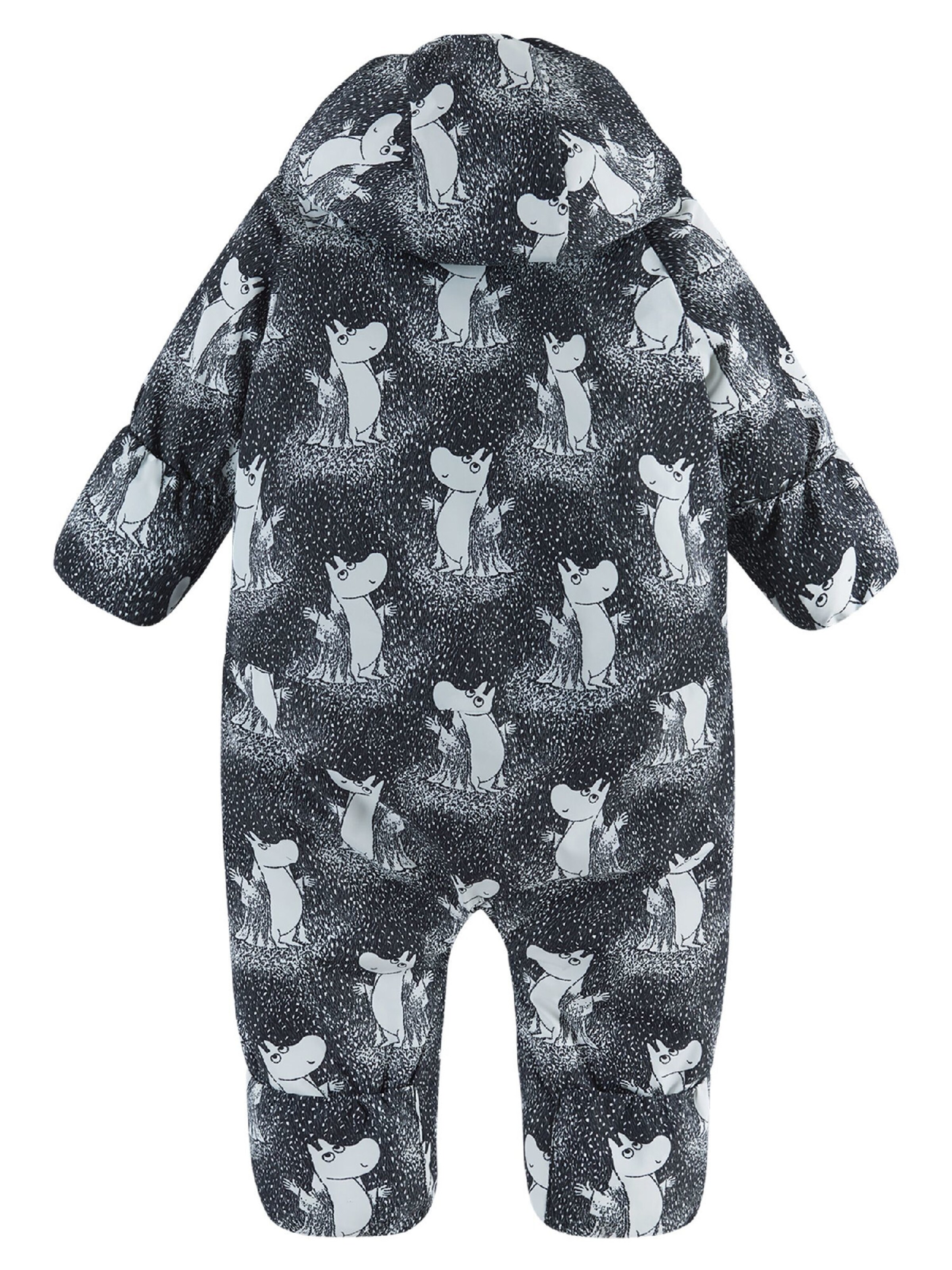 Reima Overall 'Moomin Knytte' in Schwarz