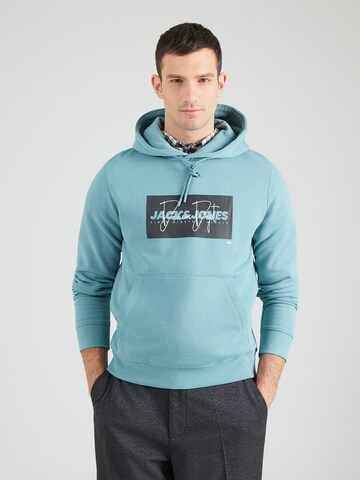 JACK & JONES Свитшот 'JJCOLE' в Синий: спереди