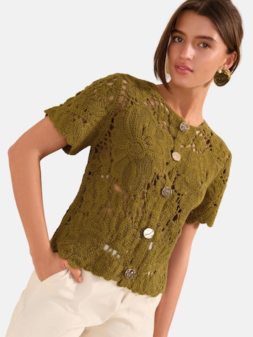 Friends Like These Kofta i grön: framsida