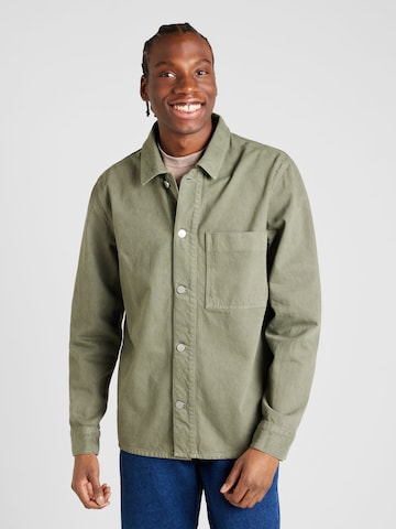 ARMEDANGELS Regular fit Button Up Shirt 'FAARN' in Green: front