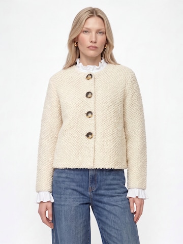Rich & Royal - Cárdigan en beige: frente