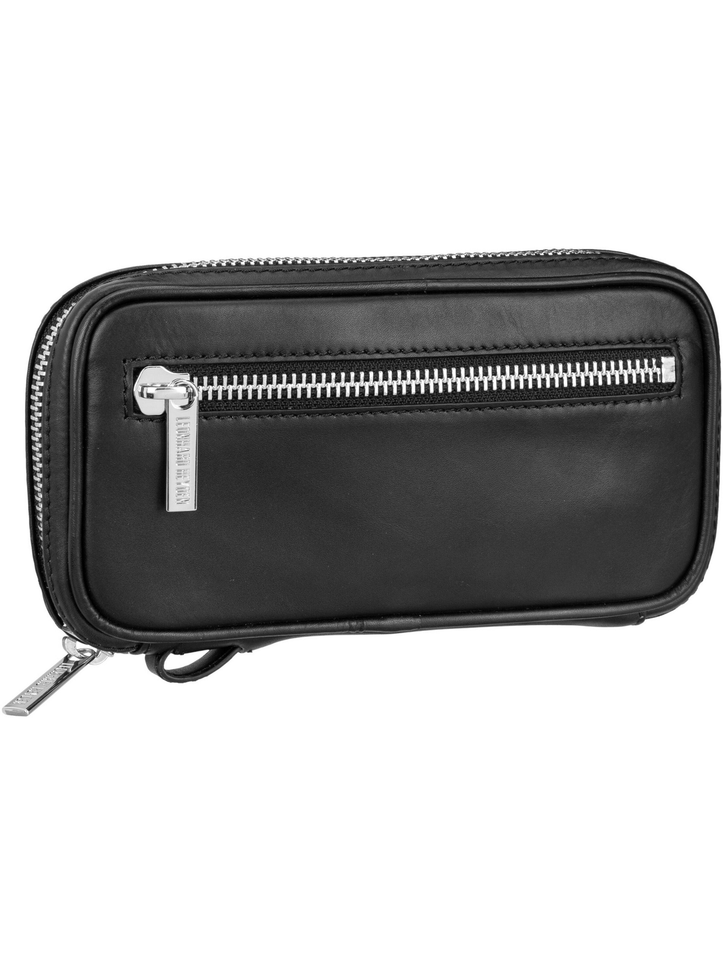 Astuccio 'Montreal' di LEONHARD HEYDEN in nero: frontale
