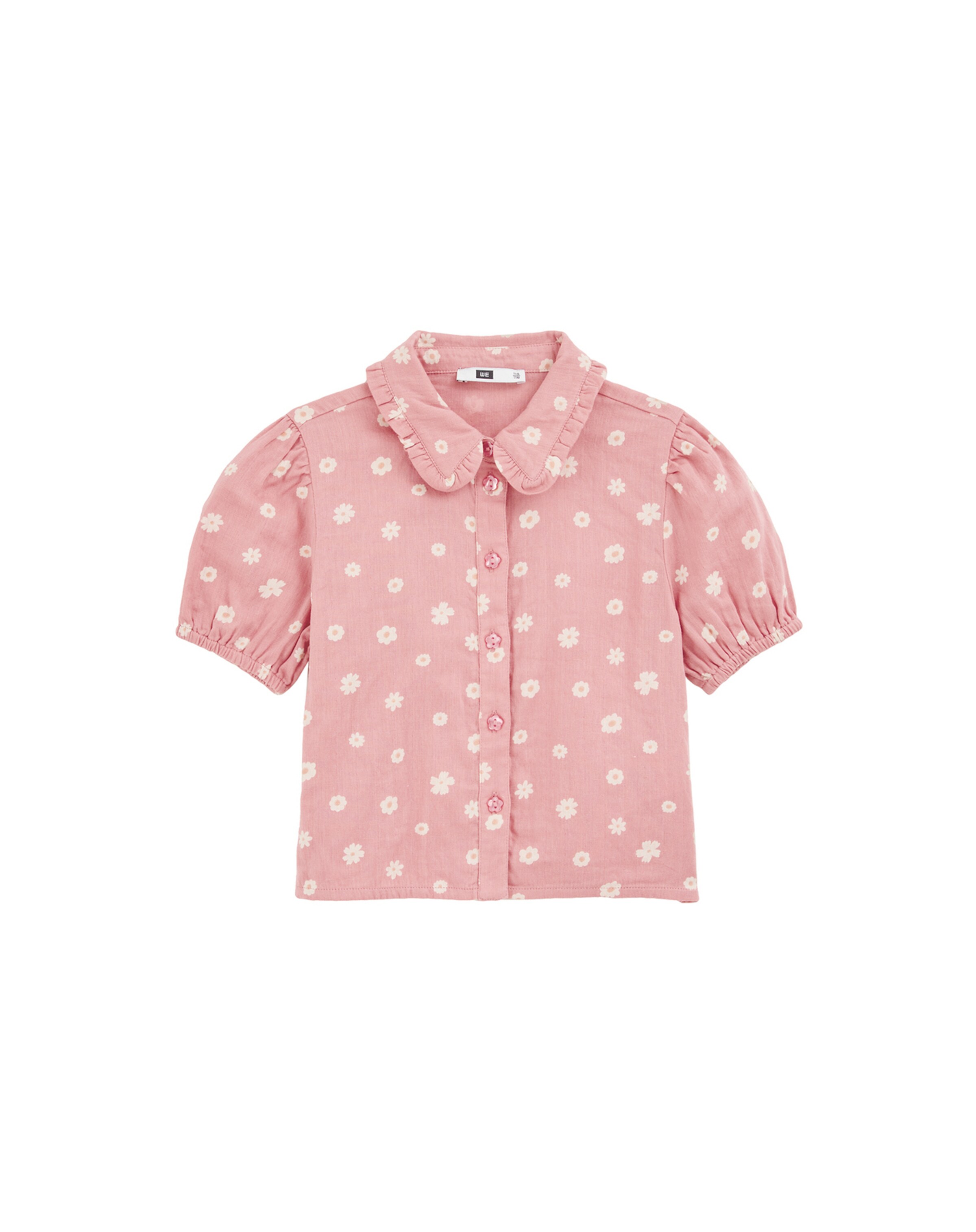 WE Fashion Pluus, värv roosa: eest vaates