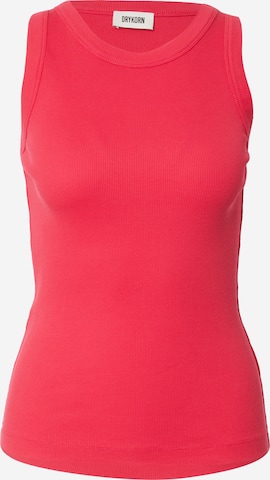 DRYKORN - Top de punto 'OLINA' en rojo: frente