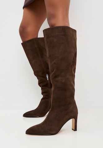 CESARE GASPARI Stiefel in Braun