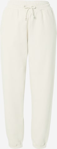 WEEKDAY Pants in White: front