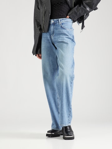 Loosefit Jean KARL LAGERFELD JEANS en bleu : devant