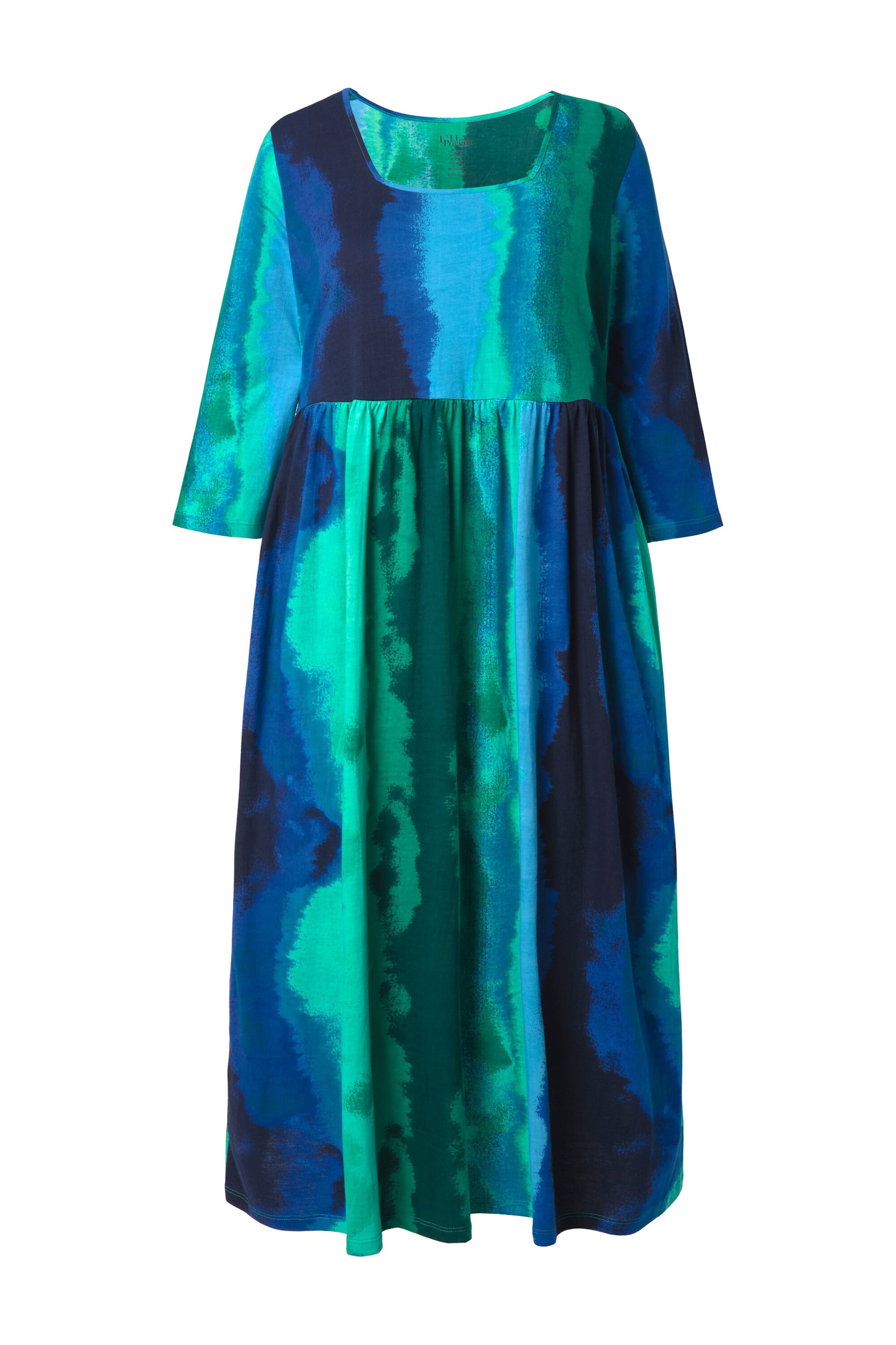 Ulla Popken Jurk in Blauw: voorkant