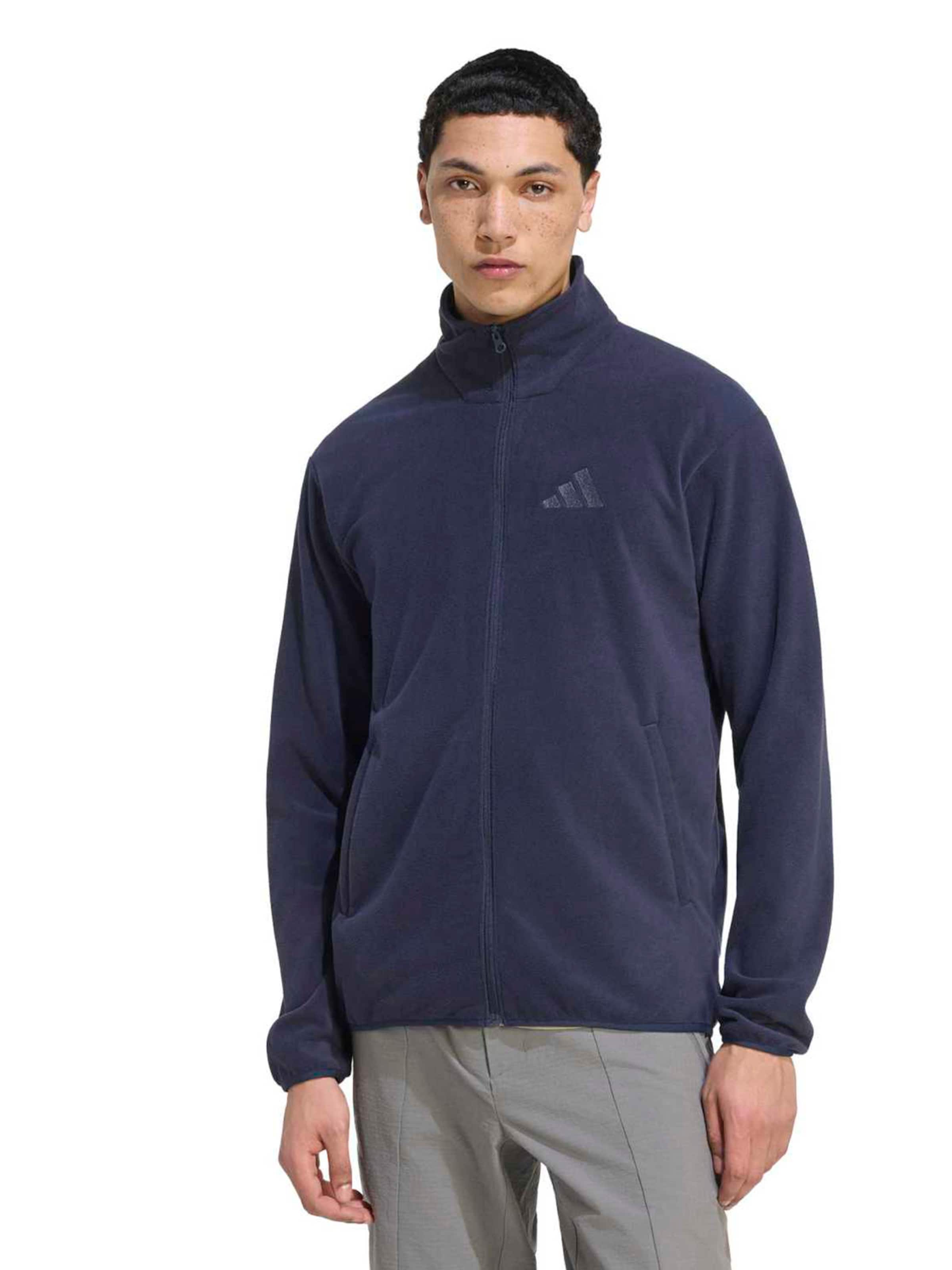 ADIDAS TERREX Funktionele fleece-jas 'MT ESS' in Blauw: voorkant