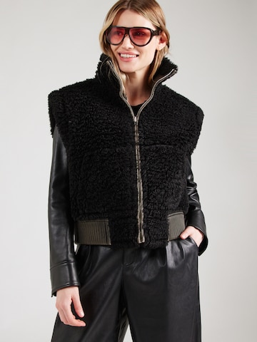 STAND STUDIO Vest 'Andi' in Black: front