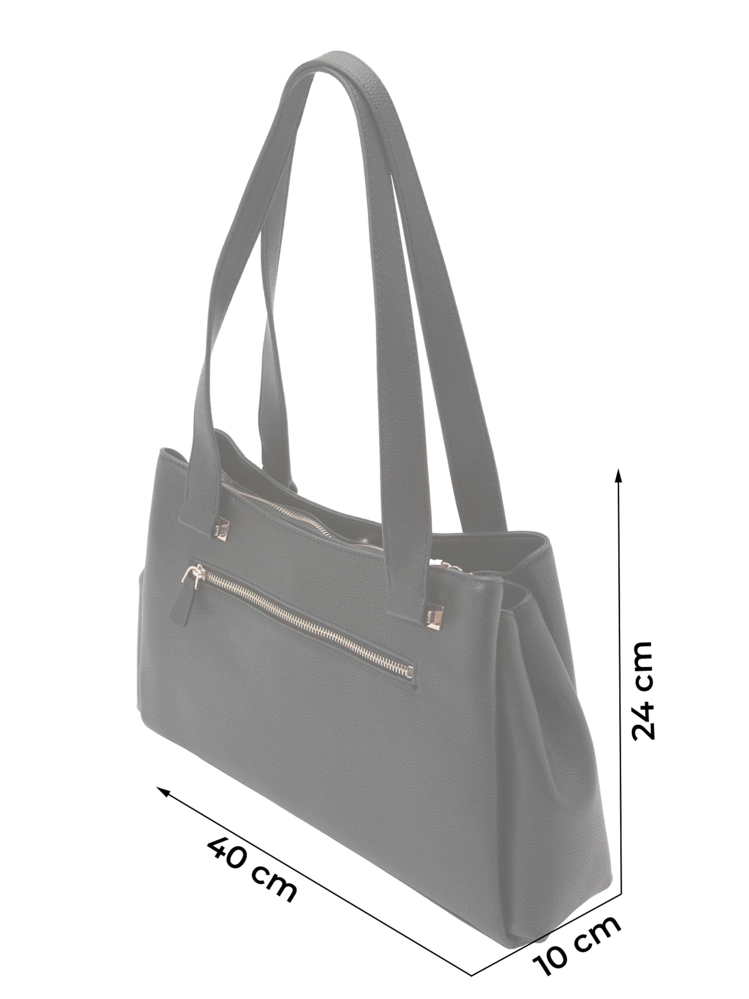 GUESS Μεγάλη τσάντα 'EVIE GIRLFRIEND' σε μαύρο