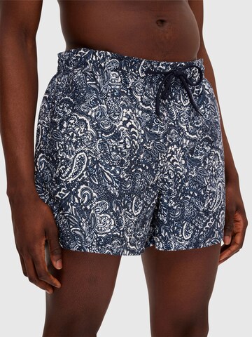 SELECTED HOMME Zwemshorts in Blauw