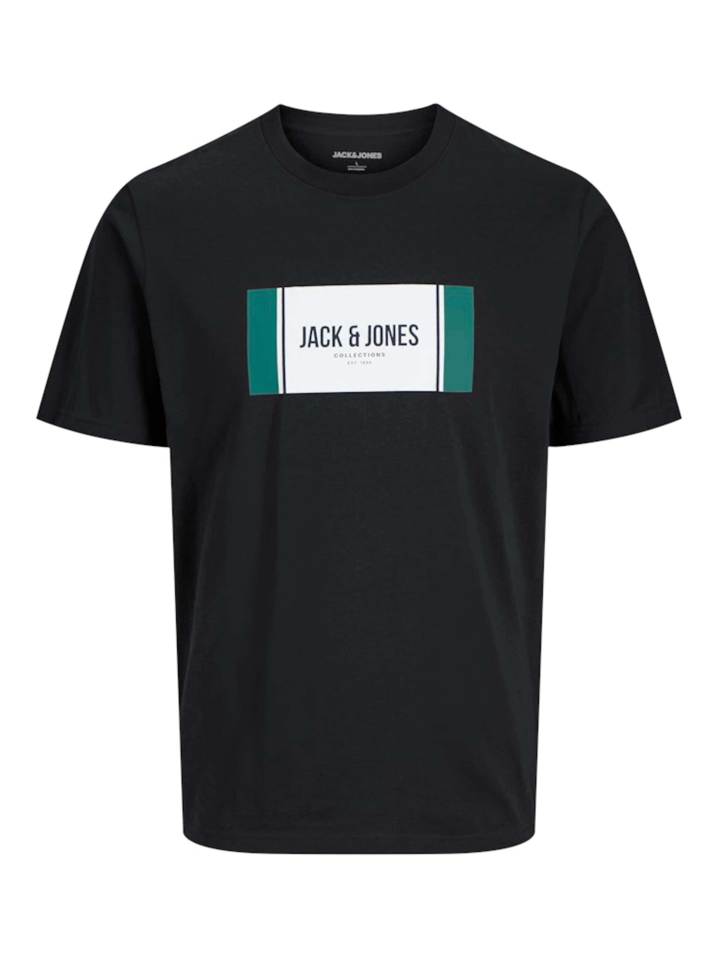 JACK & JONES Тениска 'JJHAYATO' в синьо