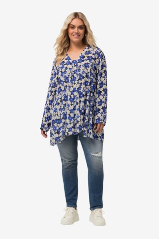 Ulla Popken Bluse in Blau