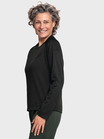 Schöffel Functioneel shirt 'Smue' in Zwart