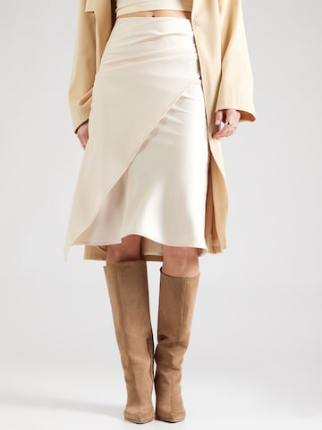 Jupe 'Blanca' ABOUT YOU en beige : devant