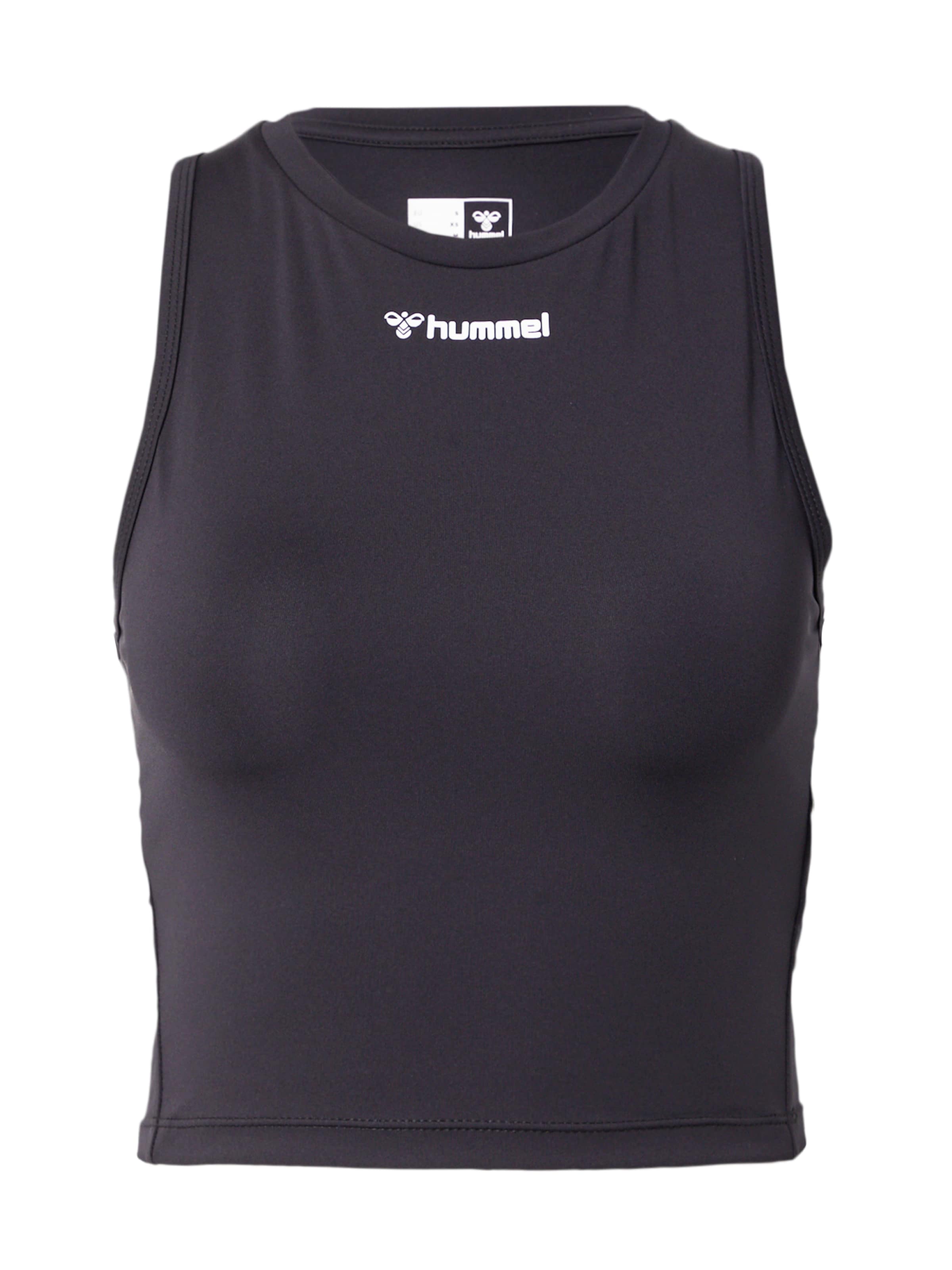 Hummel Спортивный топ 'ACTIVE' в Черный: спереди