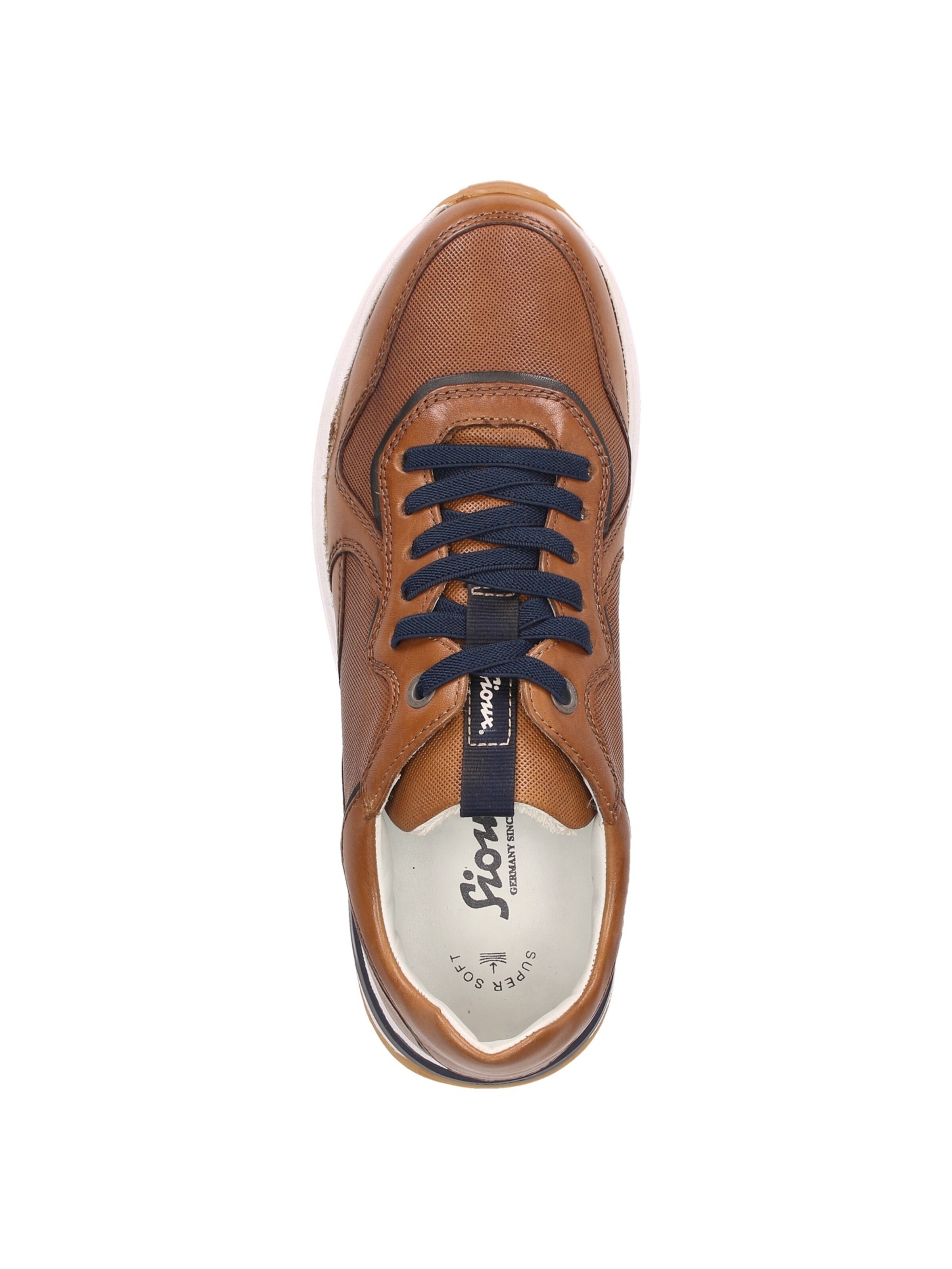 SIOUX Sneakers laag 'Rojaro- 715' in Bruin