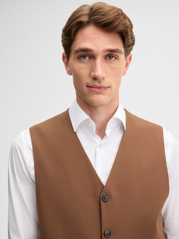 STRELLSON Suit vest in Brown