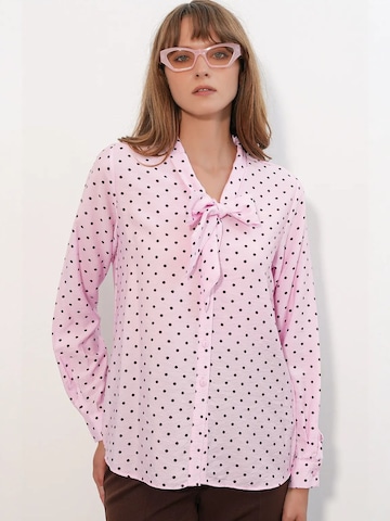 Chemisier 'Blusen' Bigdart en rose : devant