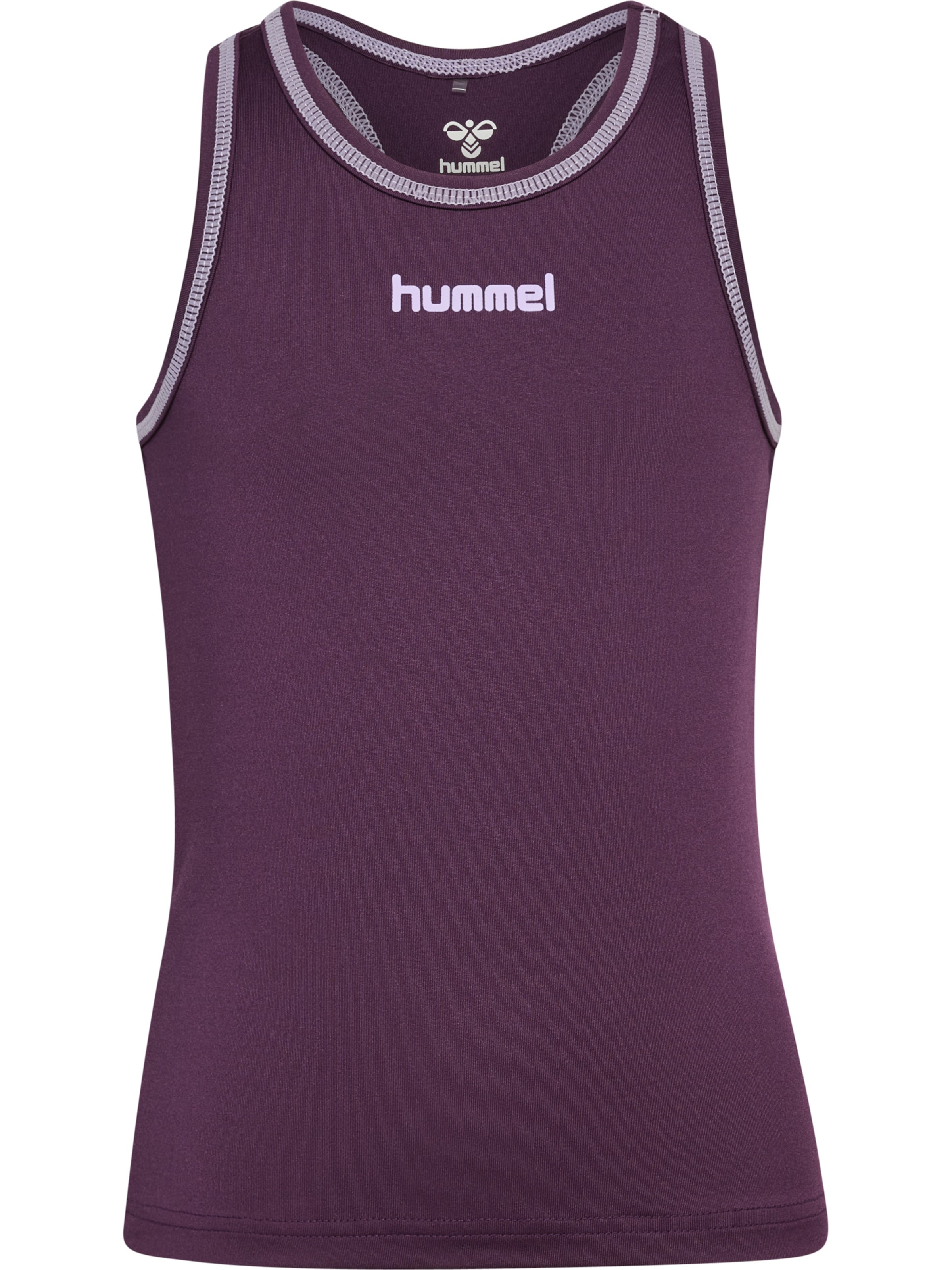 Hummel Top in Lila: Vorderseite