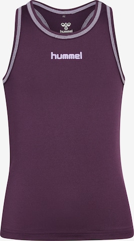 Hummel Sporttop 'Nana' in Lila: Vorderseite