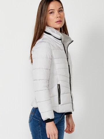 Veste mi-saison KOROSHI en blanc