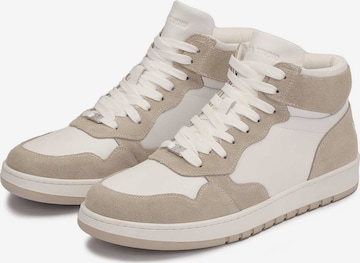 Sneaker alta di Kazar Studio in beige