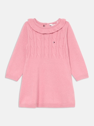 TOMMY HILFIGER Kleid 'CABLE LS' in Pink: Vorderseite