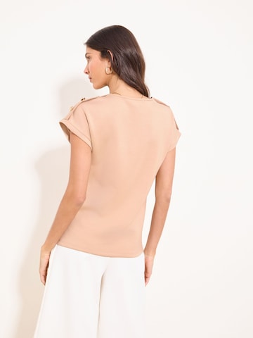 Lipsy Majica | bež barva