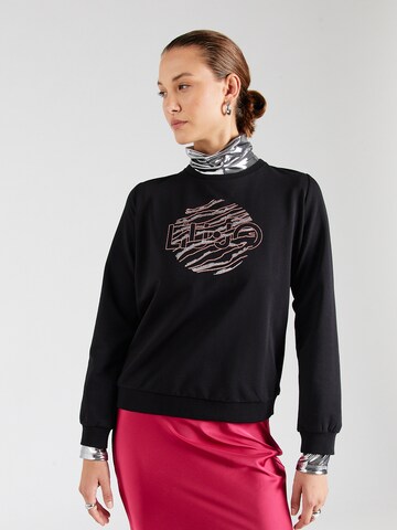 Sweat-shirt Liu Jo en noir : devant