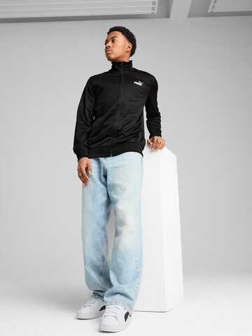PUMA Trainingsjacke 'Ess No. 1' in Schwarz