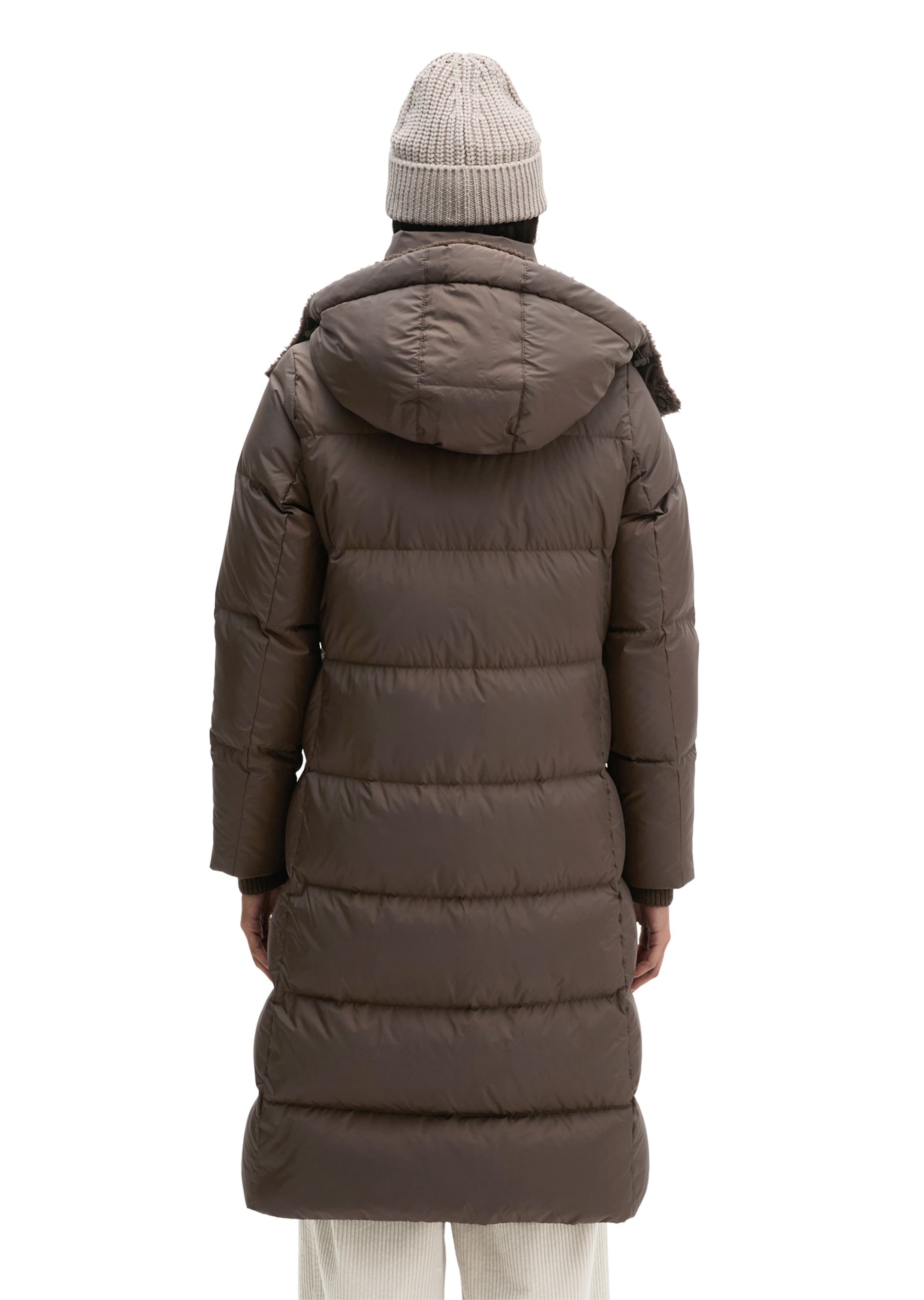 Marc O'Polo Wintermantel in Bruin: terug